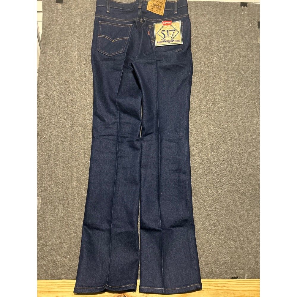Levis 517 bootcut jeans vintage made in usa deadstock size 34X36 western